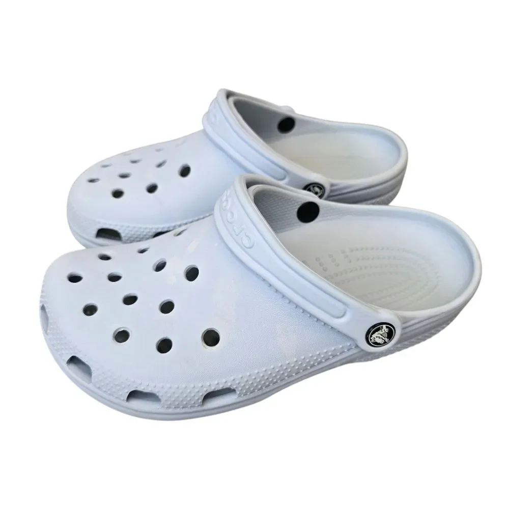 CROCS M 5/W 7 Classic Clog Mineral Blue Sandals